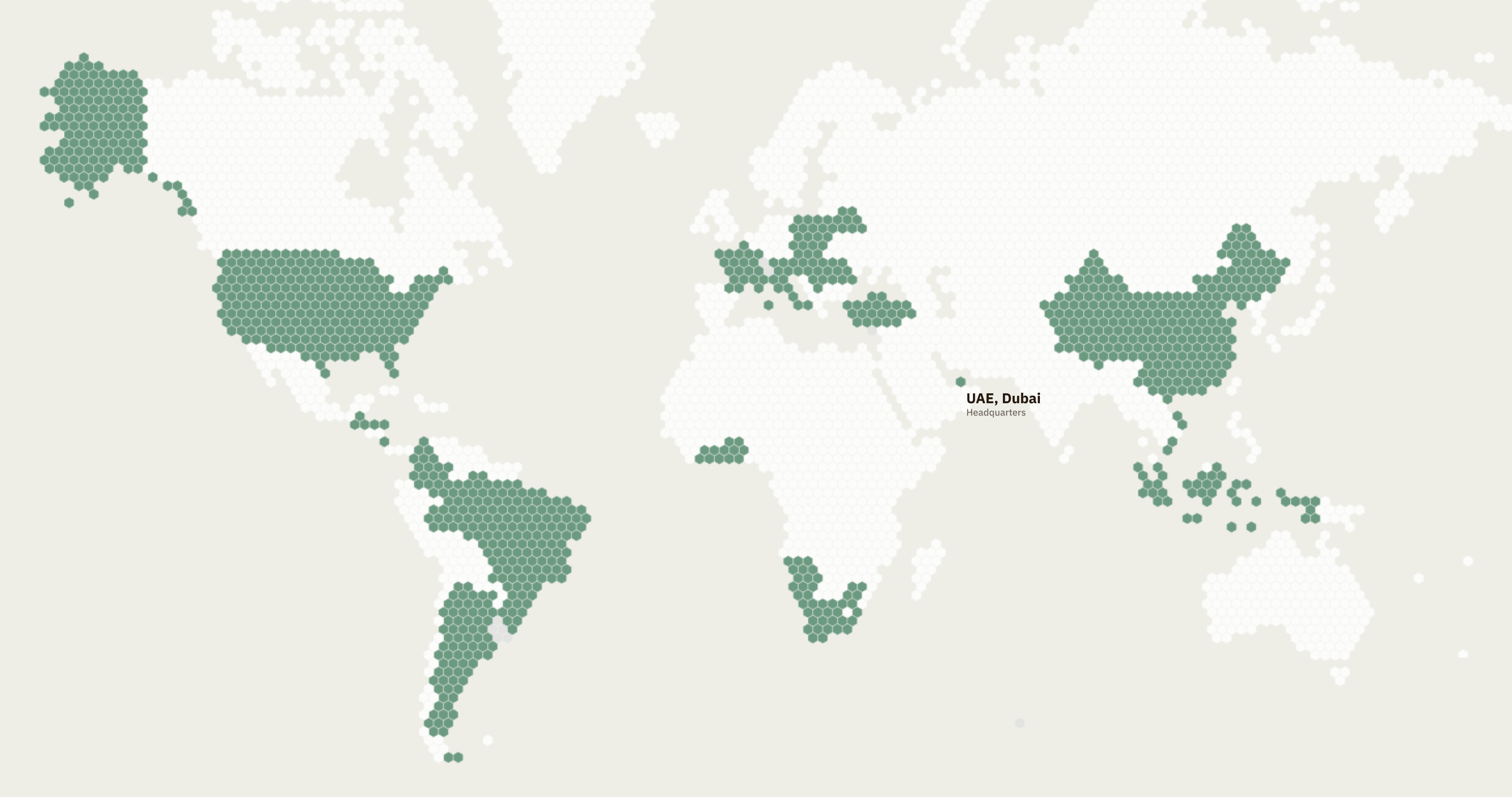 Map of Redstone markets and offices
